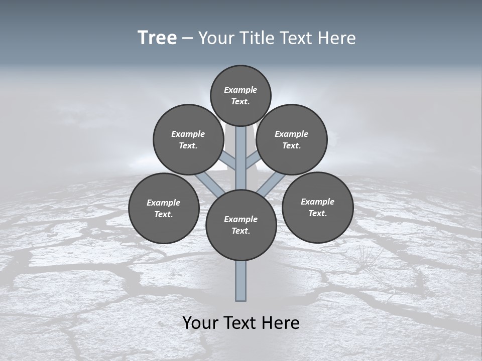 Destruction Life Concept PowerPoint Template