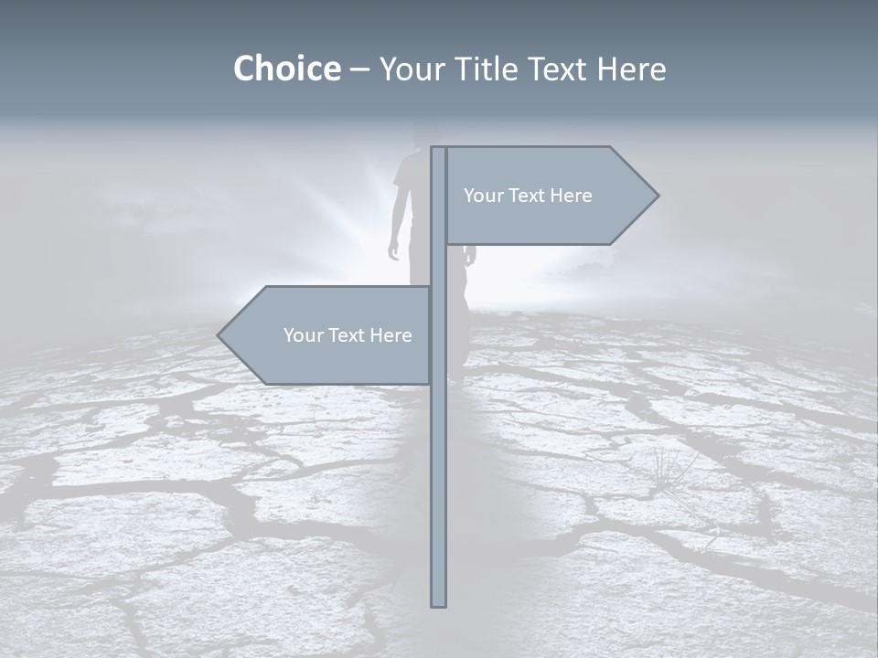 Destruction Life Concept PowerPoint Template