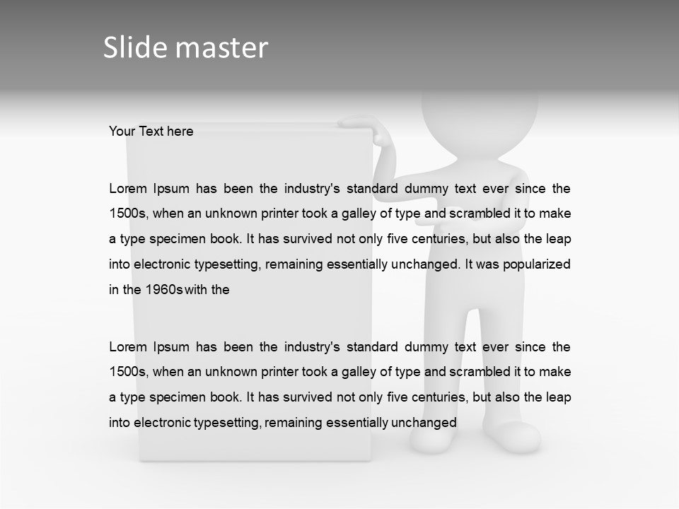 Package Human Ebook PowerPoint Template