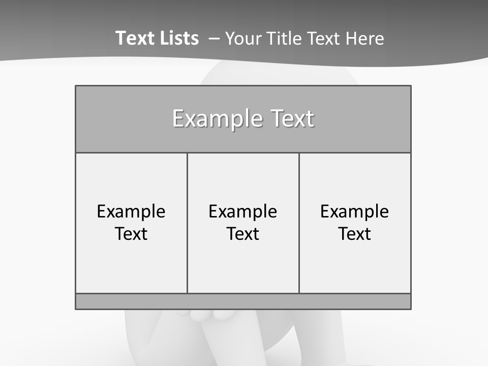 A Person Sitting On The Ground With His Arms Crossed PowerPoint Template