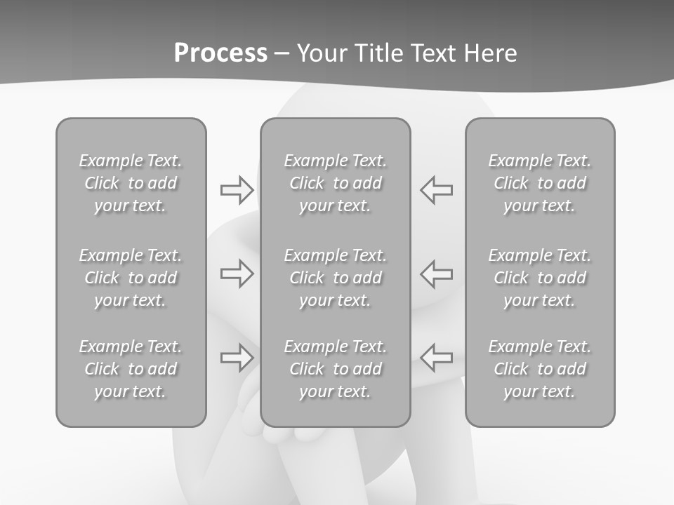 A Person Sitting On The Ground With His Arms Crossed PowerPoint Template
