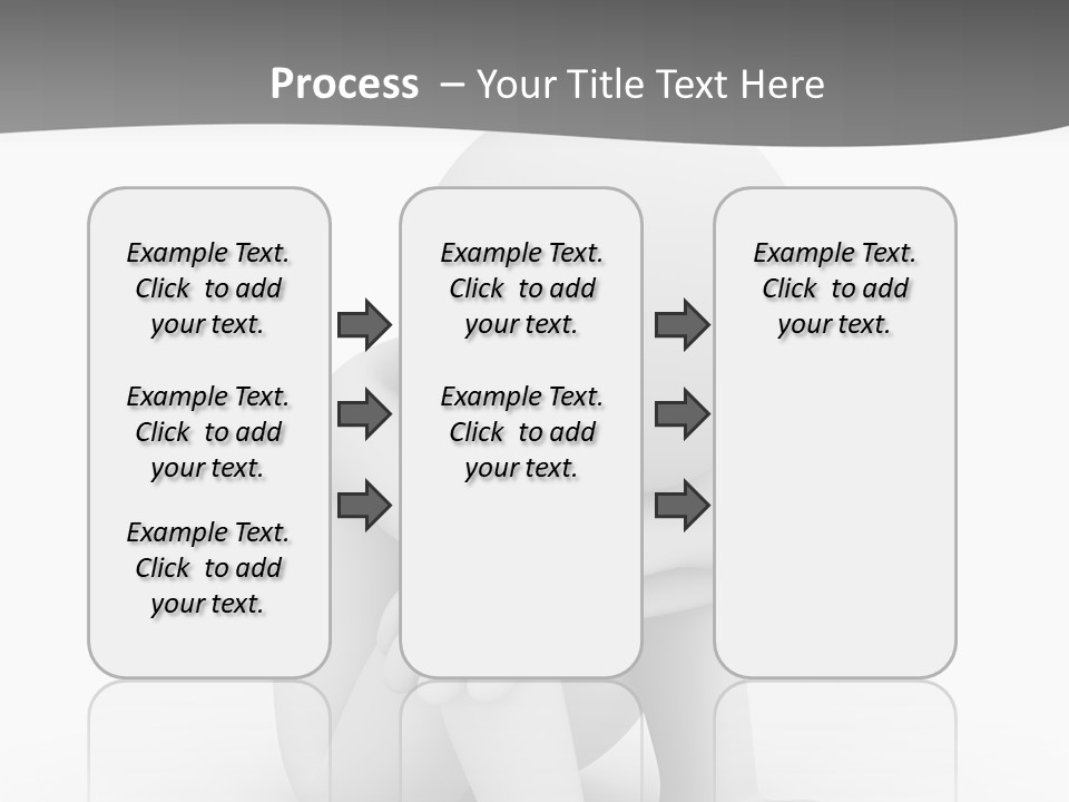 A Person Sitting On The Ground With His Arms Crossed PowerPoint Template