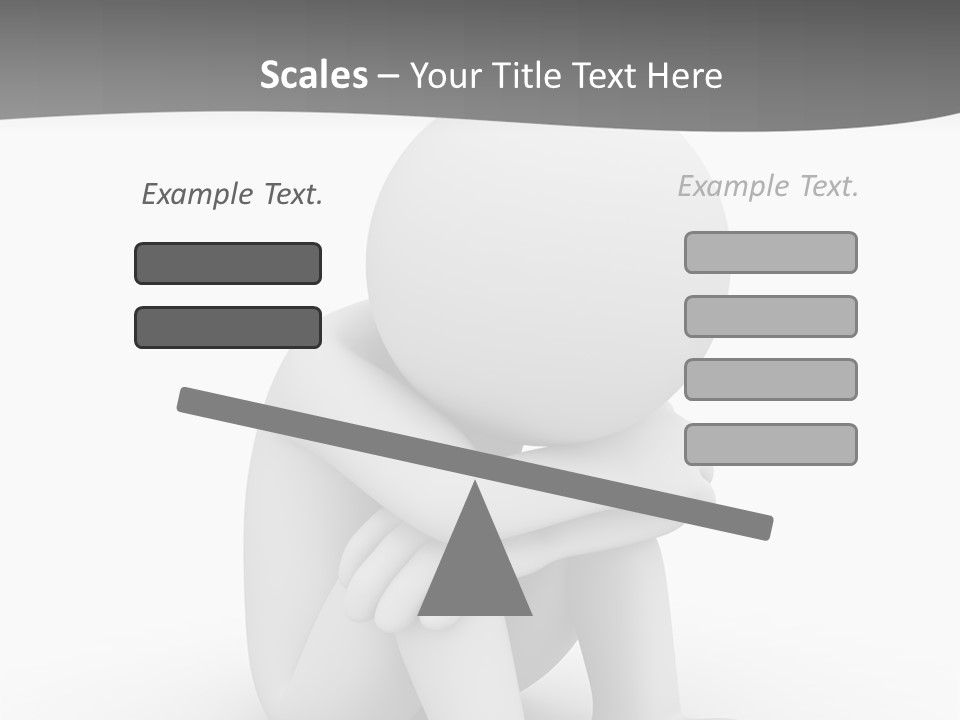 A Person Sitting On The Ground With His Arms Crossed PowerPoint Template