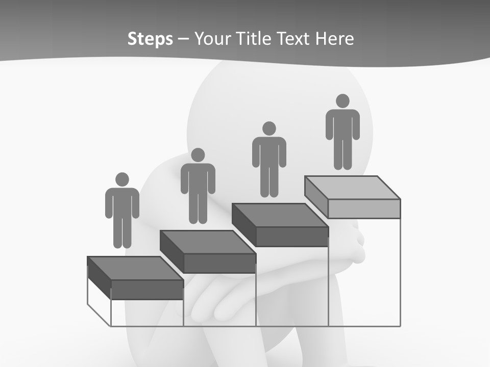 A Person Sitting On The Ground With His Arms Crossed PowerPoint Template