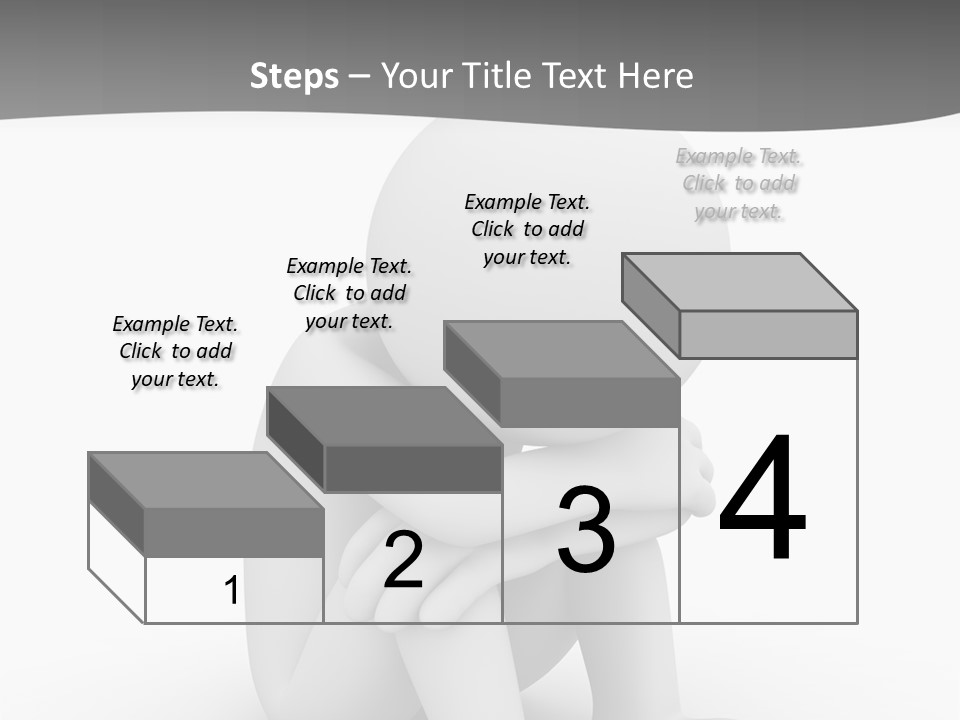 A Person Sitting On The Ground With His Arms Crossed PowerPoint Template