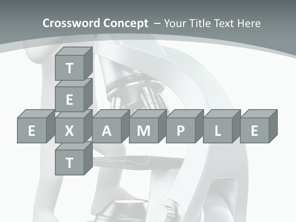 A Man Looking Through A Microscope Powerpoint Presentation PowerPoint Template