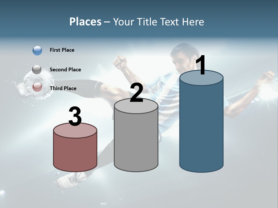 Field Water Success PowerPoint Template