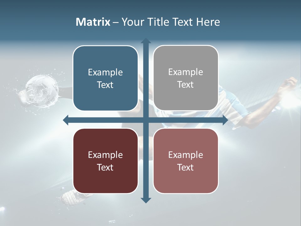 Field Water Success PowerPoint Template