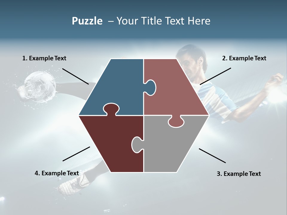Field Water Success PowerPoint Template