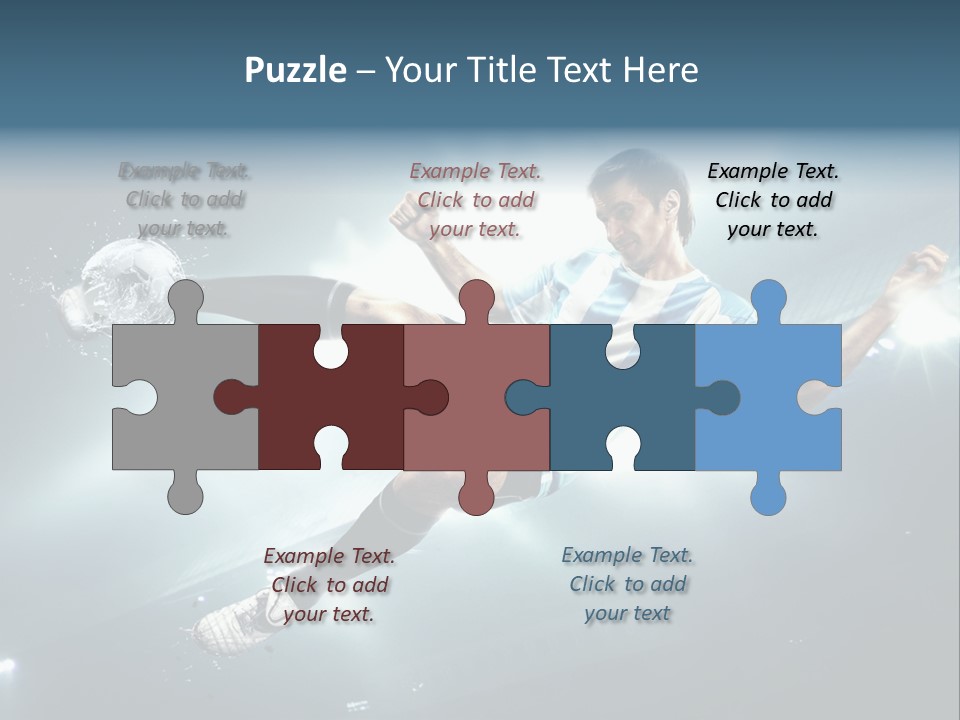 Field Water Success PowerPoint Template