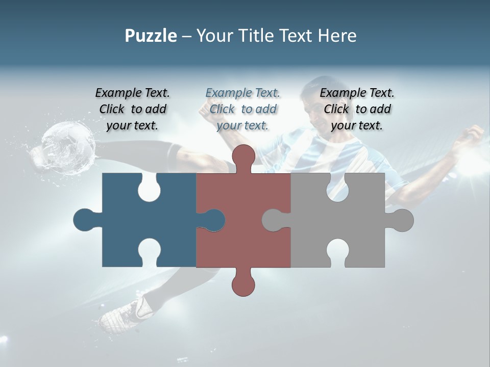 Field Water Success PowerPoint Template