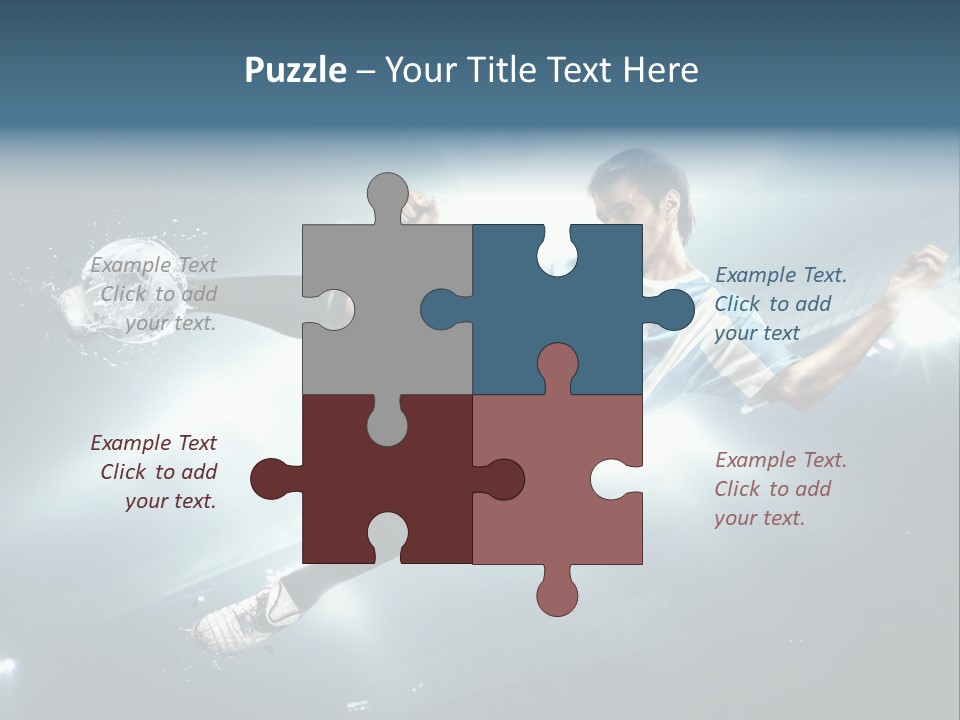 Field Water Success PowerPoint Template
