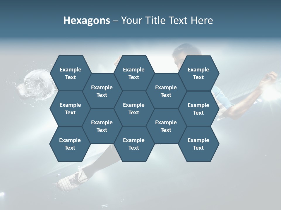 Field Water Success PowerPoint Template
