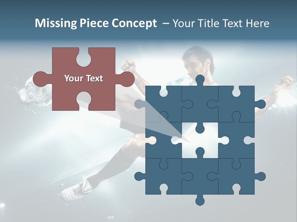 Field Water Success PowerPoint Template