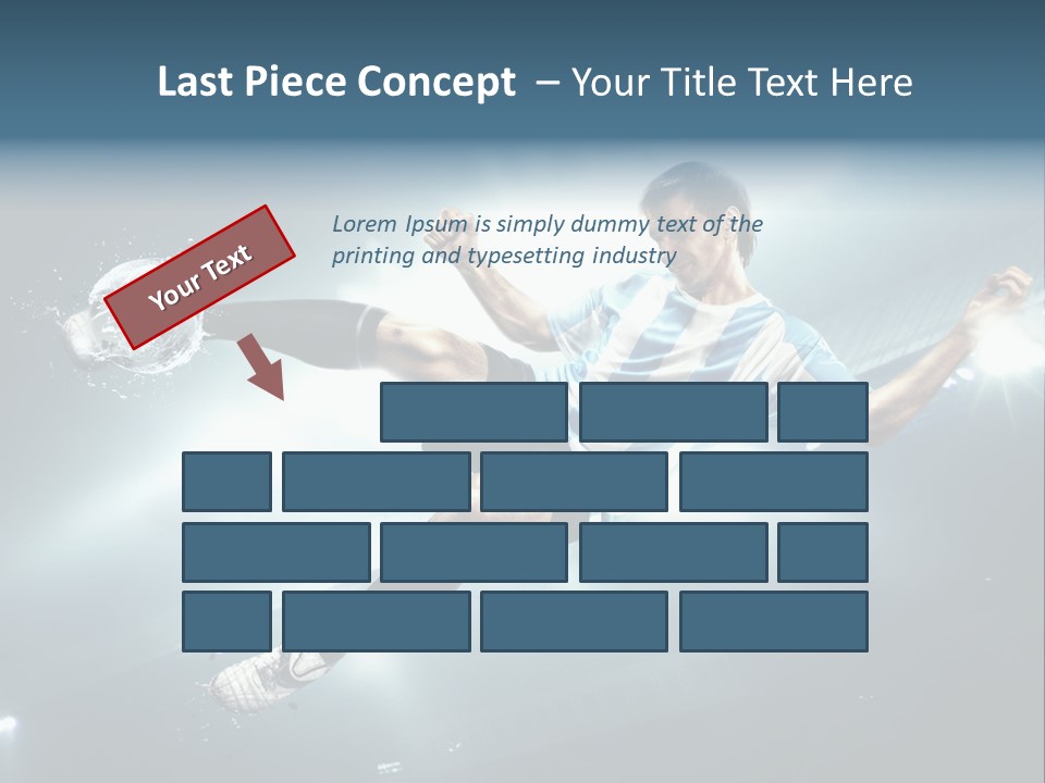Field Water Success PowerPoint Template
