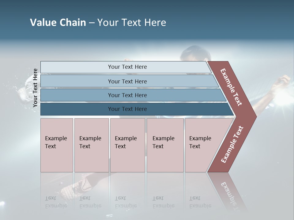 Field Water Success PowerPoint Template