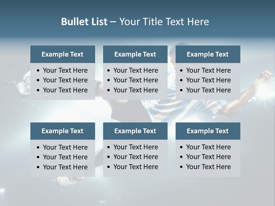 Field Water Success PowerPoint Template