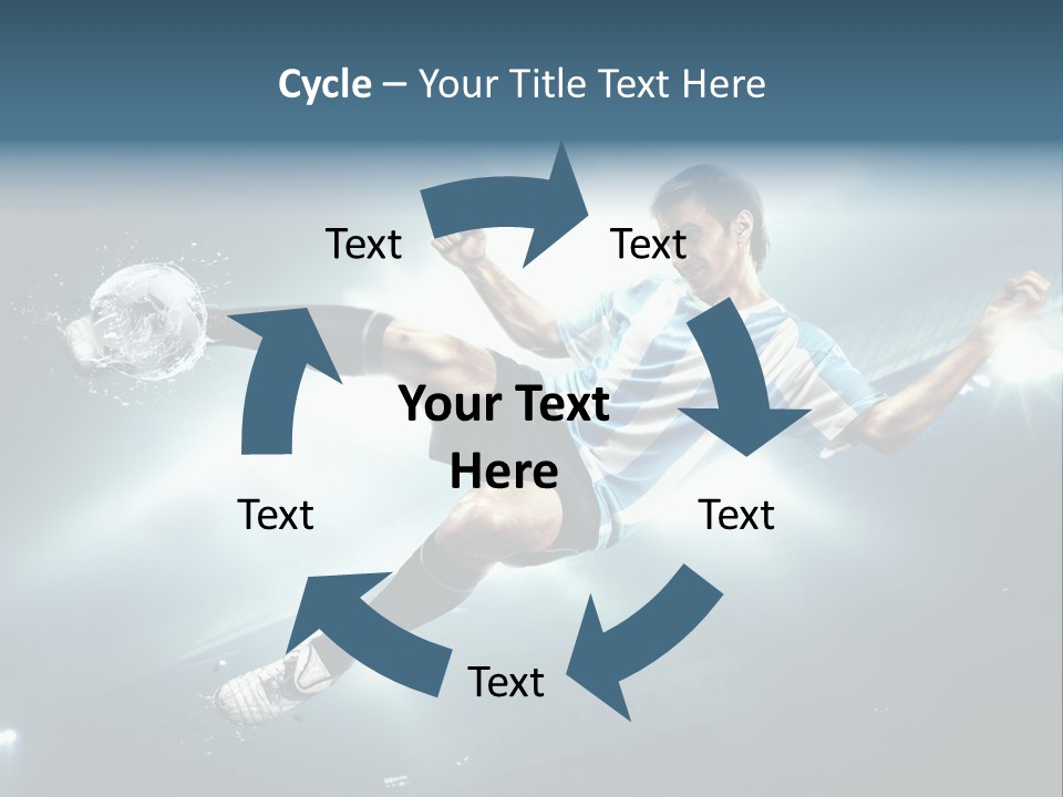 Field Water Success PowerPoint Template