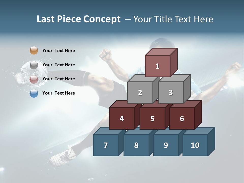 Field Water Success PowerPoint Template