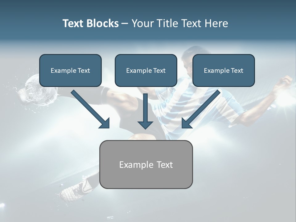 Field Water Success PowerPoint Template