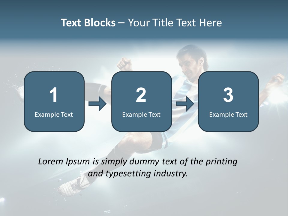 Field Water Success PowerPoint Template