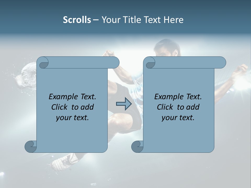 Field Water Success PowerPoint Template