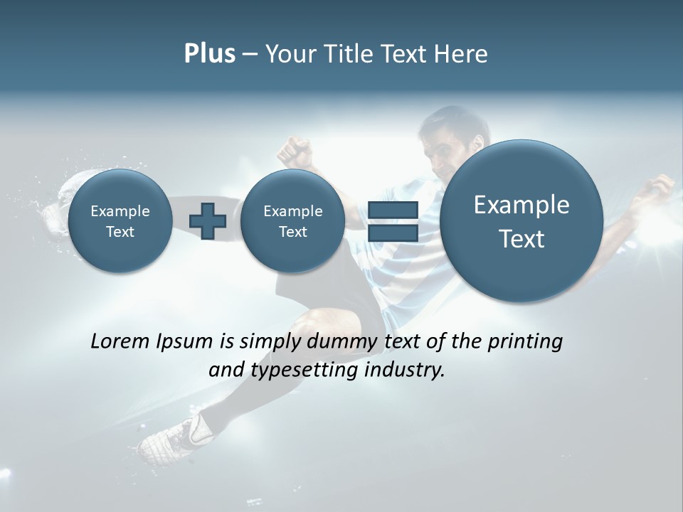 Field Water Success PowerPoint Template