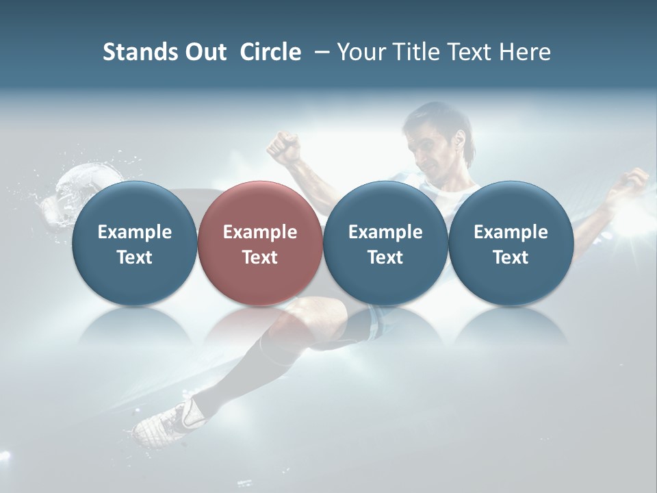 Field Water Success PowerPoint Template
