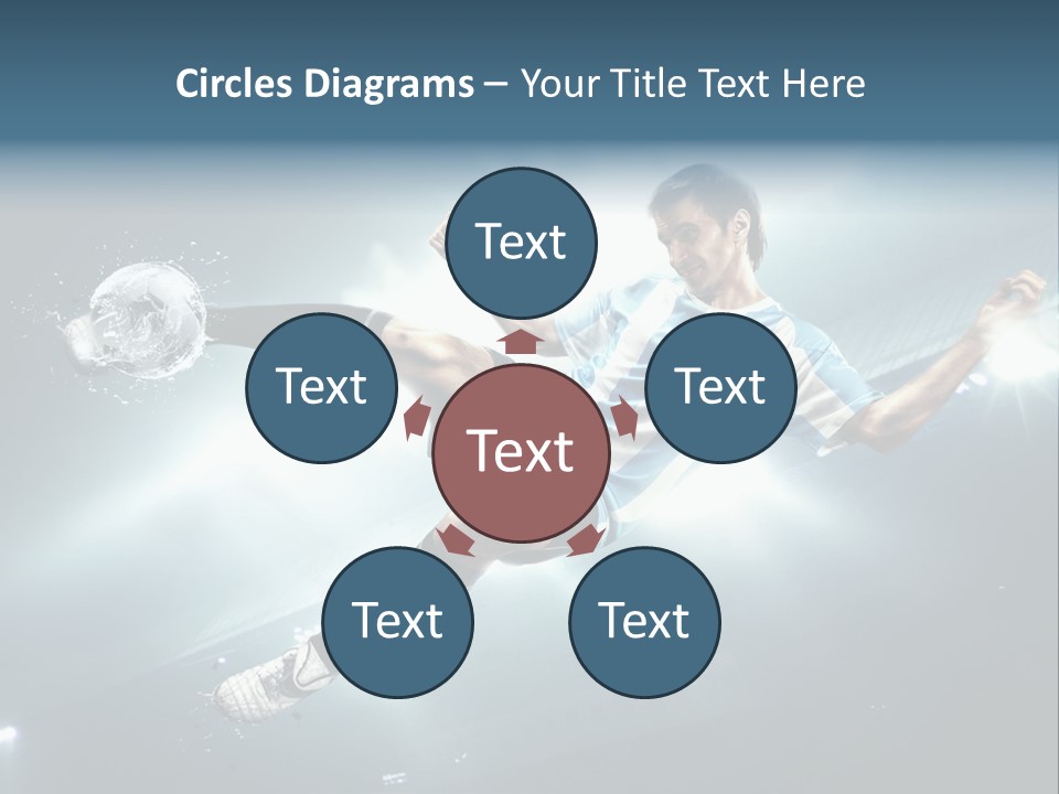Field Water Success PowerPoint Template