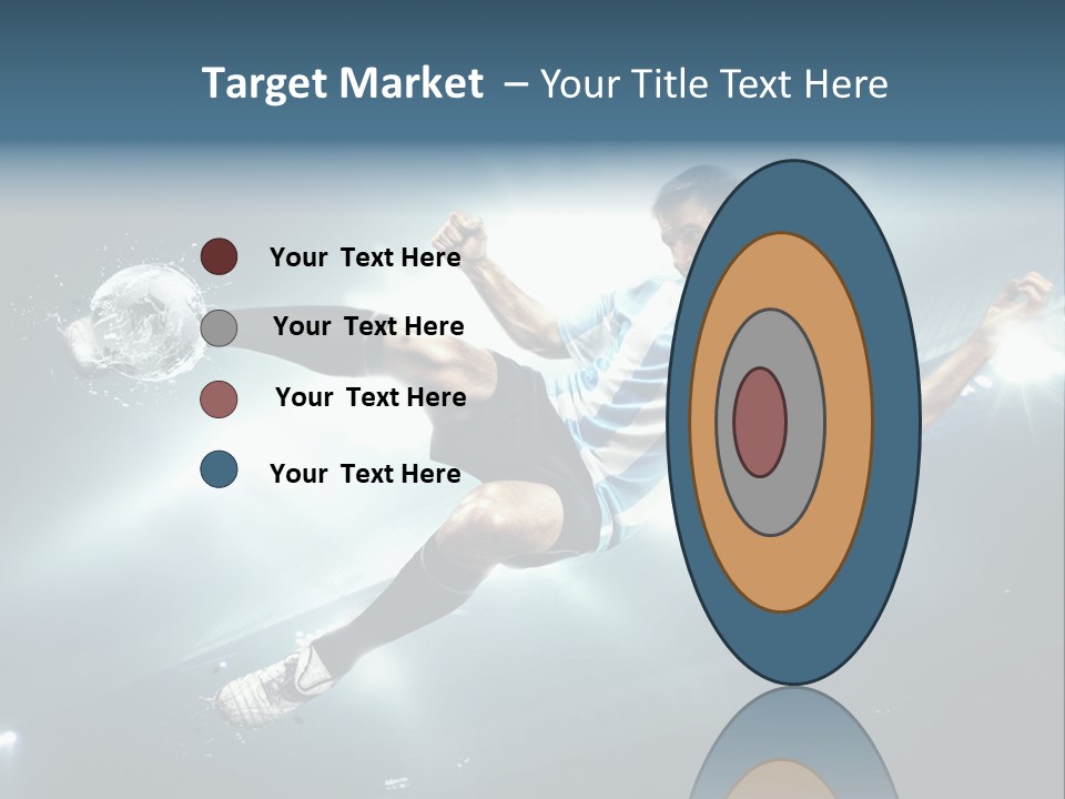 Field Water Success PowerPoint Template