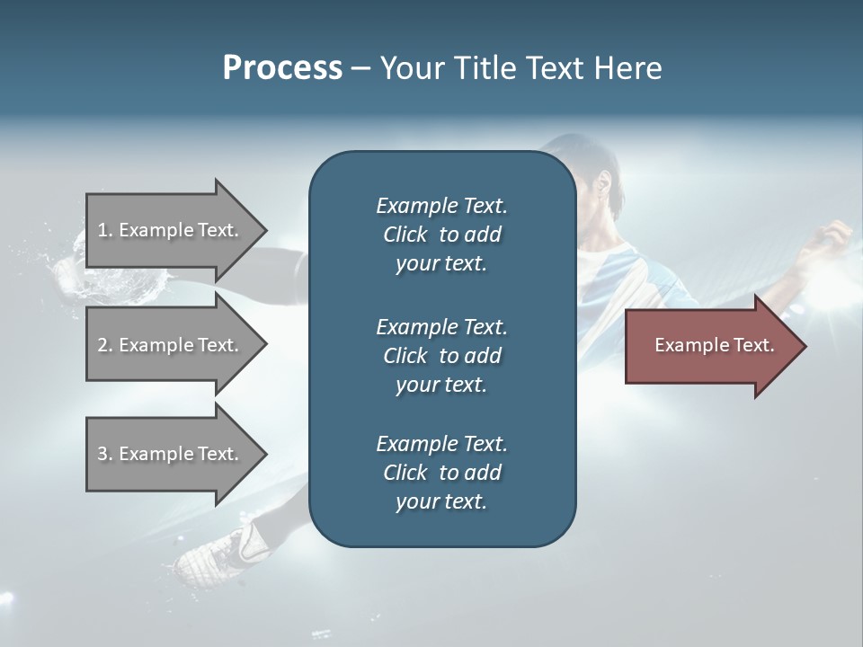 Field Water Success PowerPoint Template