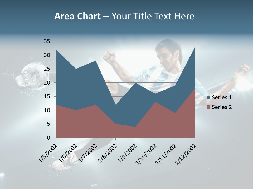Field Water Success PowerPoint Template