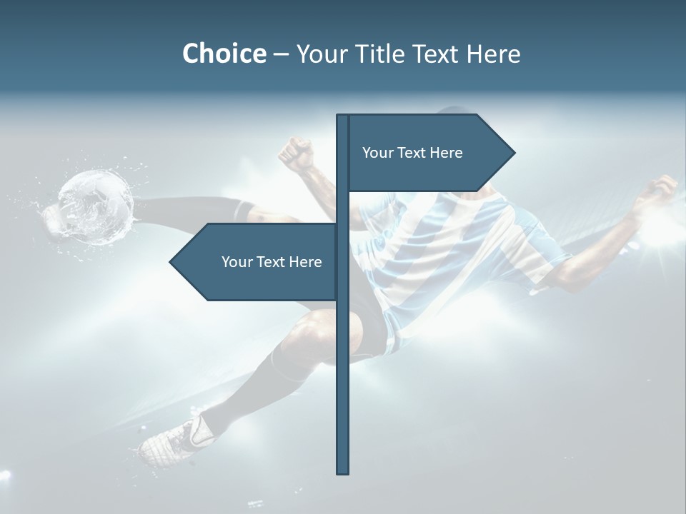 Field Water Success PowerPoint Template