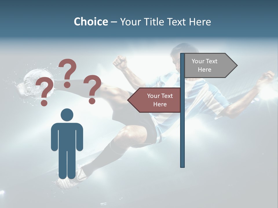 Field Water Success PowerPoint Template