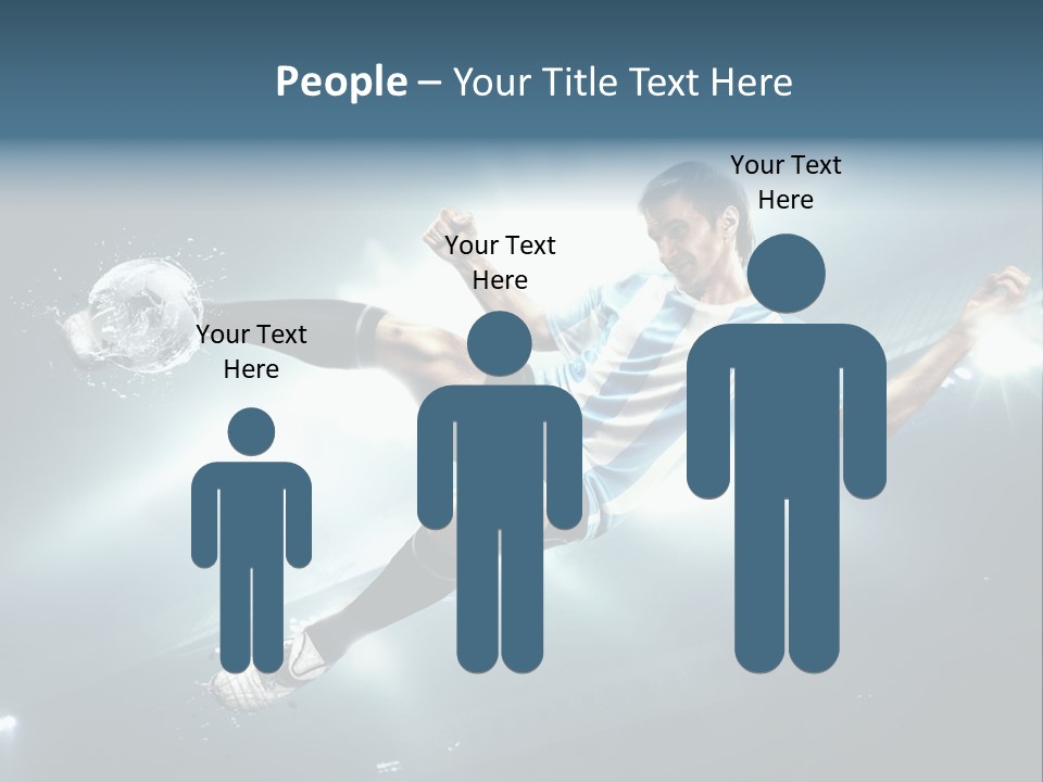 Field Water Success PowerPoint Template