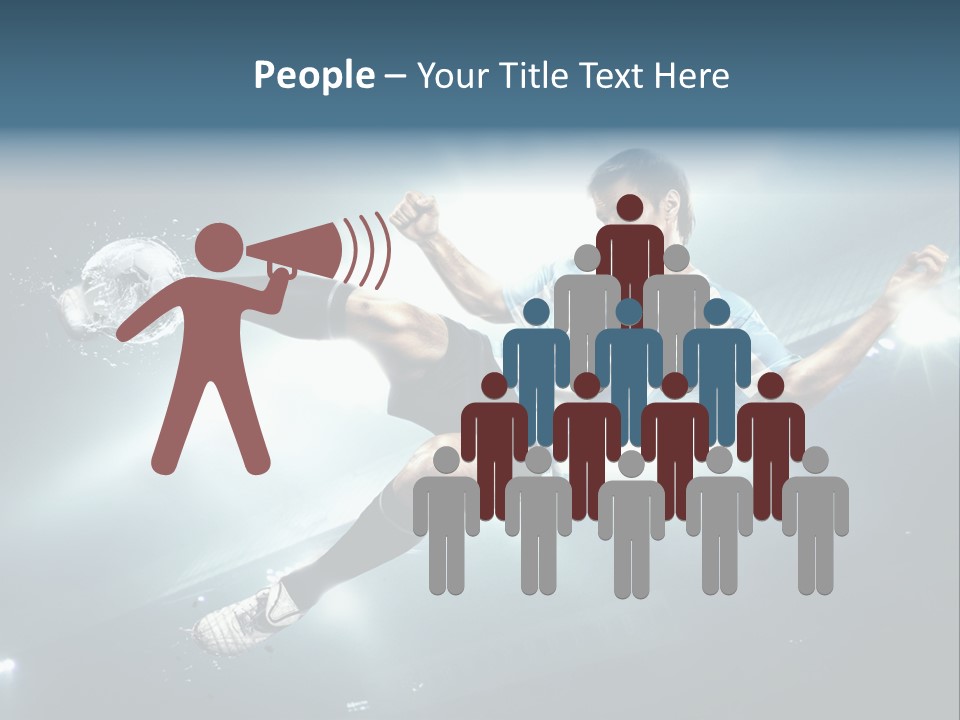 Field Water Success PowerPoint Template