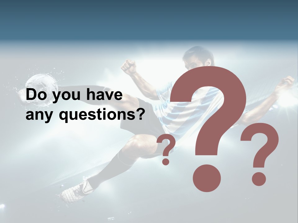 Field Water Success PowerPoint Template