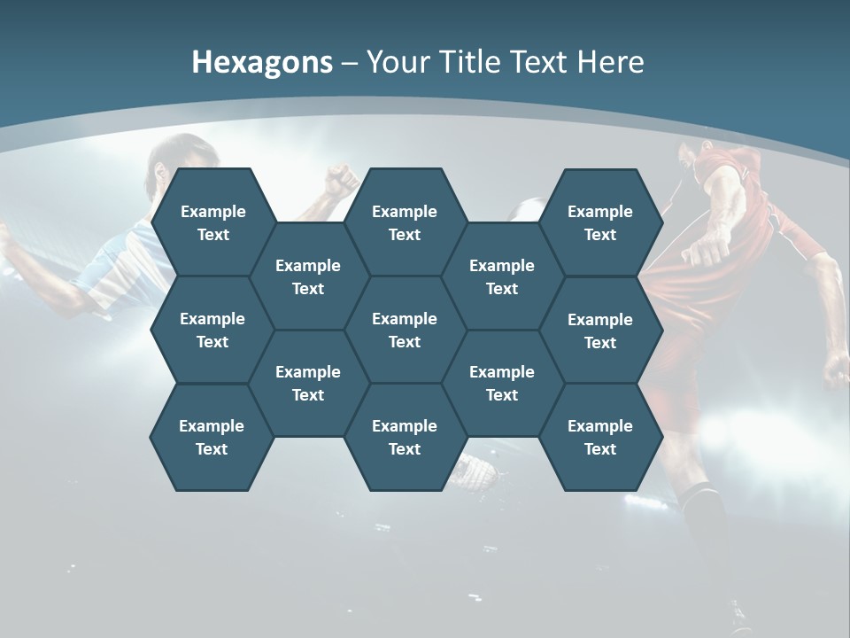 Competition Shoe People PowerPoint Template