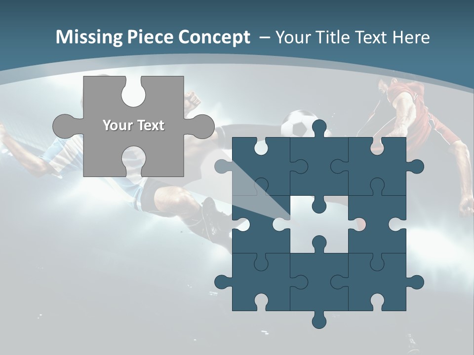 Competition Shoe People PowerPoint Template