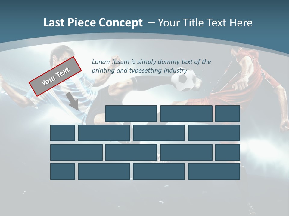 Competition Shoe People PowerPoint Template