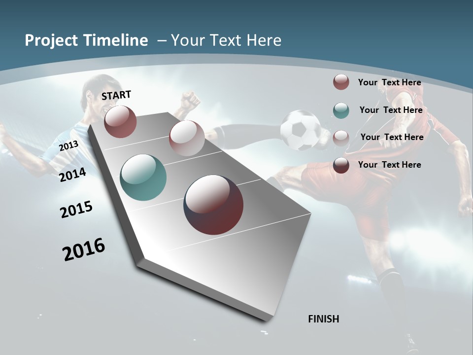 Competition Shoe People PowerPoint Template