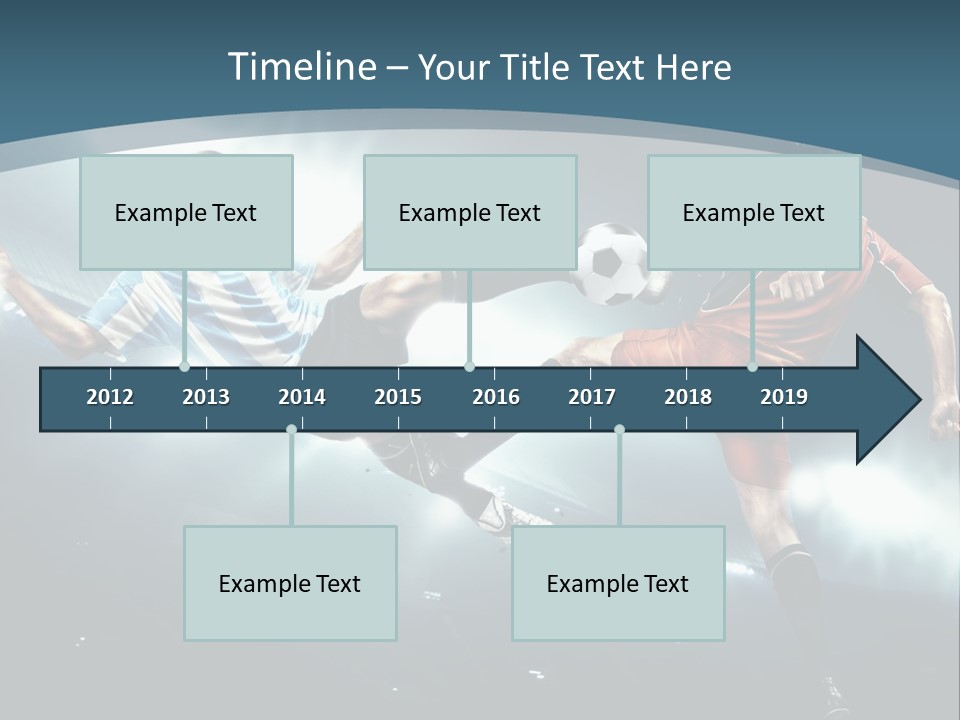 Competition Shoe People PowerPoint Template