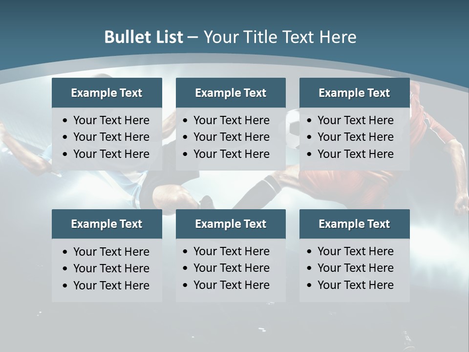 Competition Shoe People PowerPoint Template