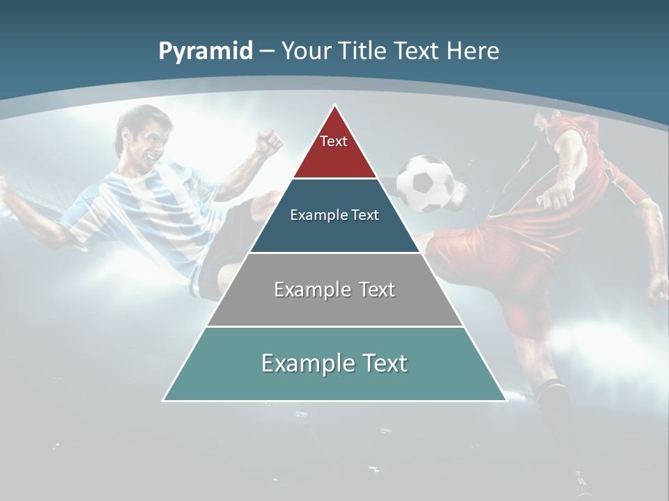 Competition Shoe People PowerPoint Template