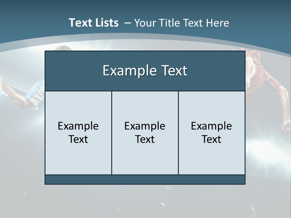 Competition Shoe People PowerPoint Template