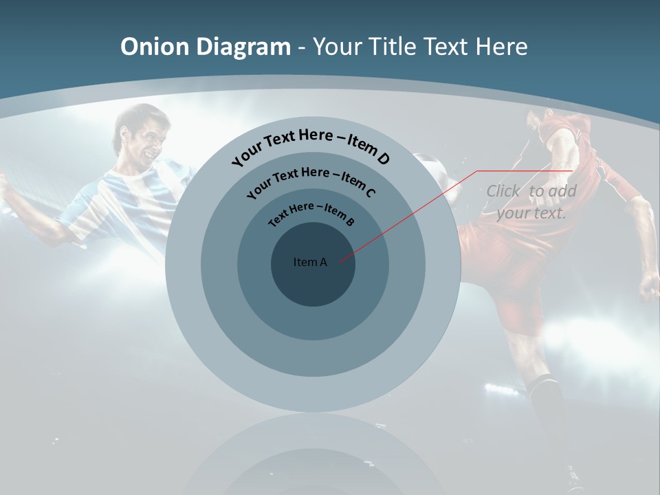 Competition Shoe People PowerPoint Template