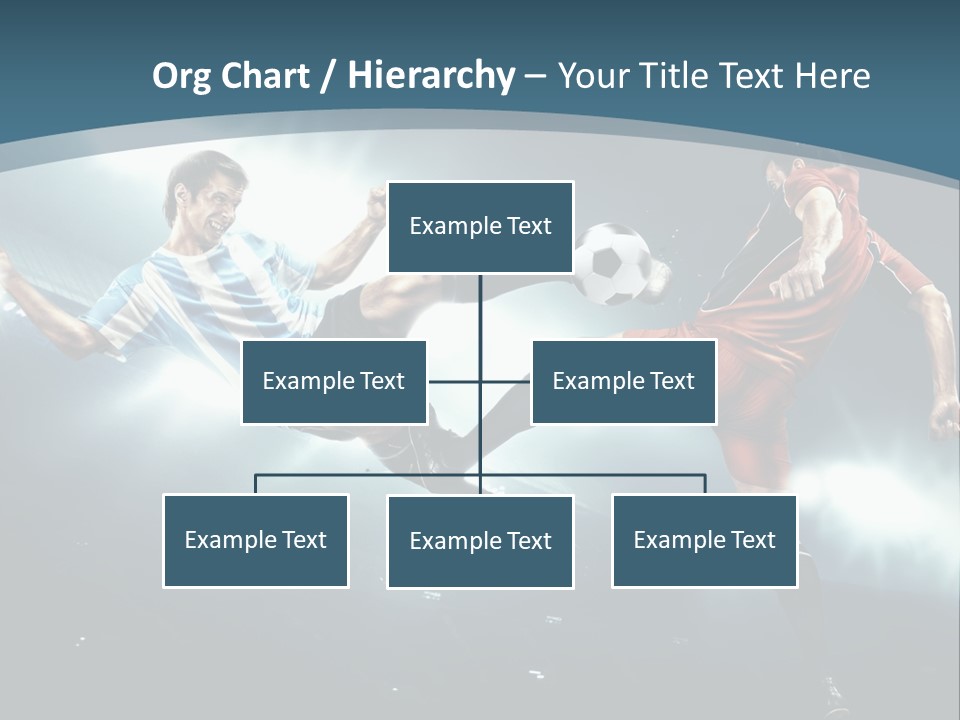 Competition Shoe People PowerPoint Template