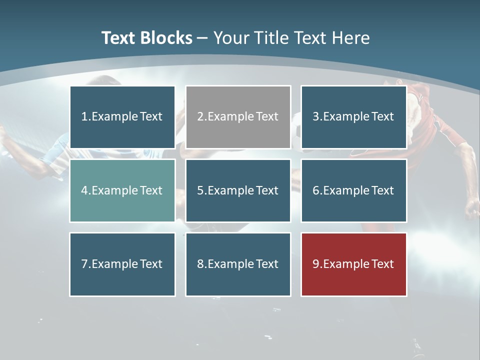 Competition Shoe People PowerPoint Template