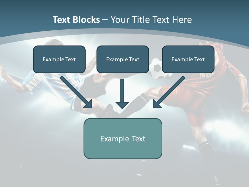 Competition Shoe People PowerPoint Template