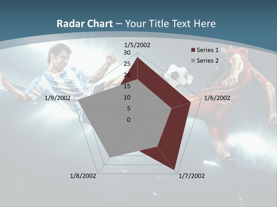 Competition Shoe People PowerPoint Template